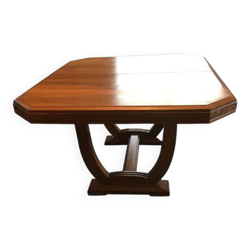 Table art déco années 30 en bois