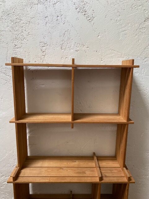 Wooden bookcase