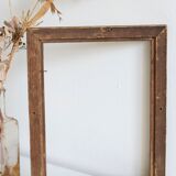 Old gilded frame