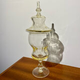 Glass candy box