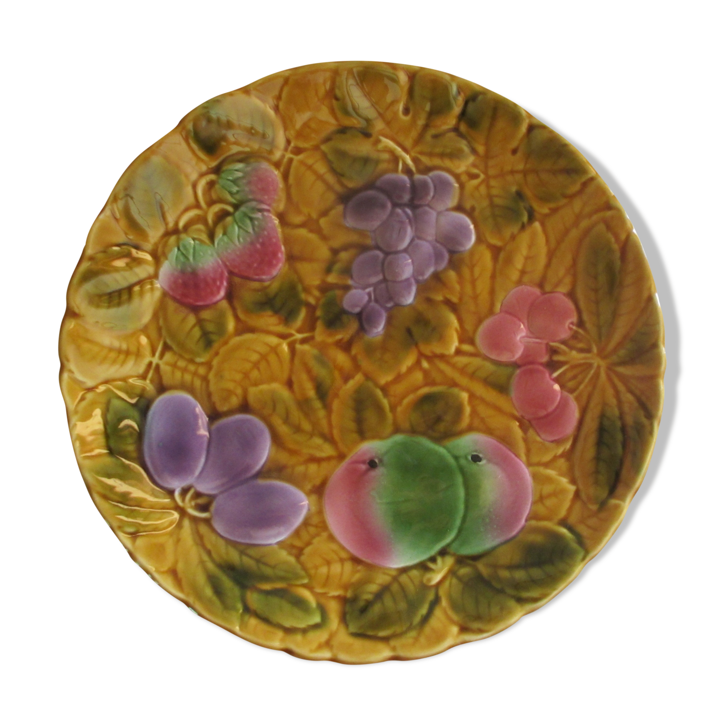 Sarreguemine dabbling cake dish