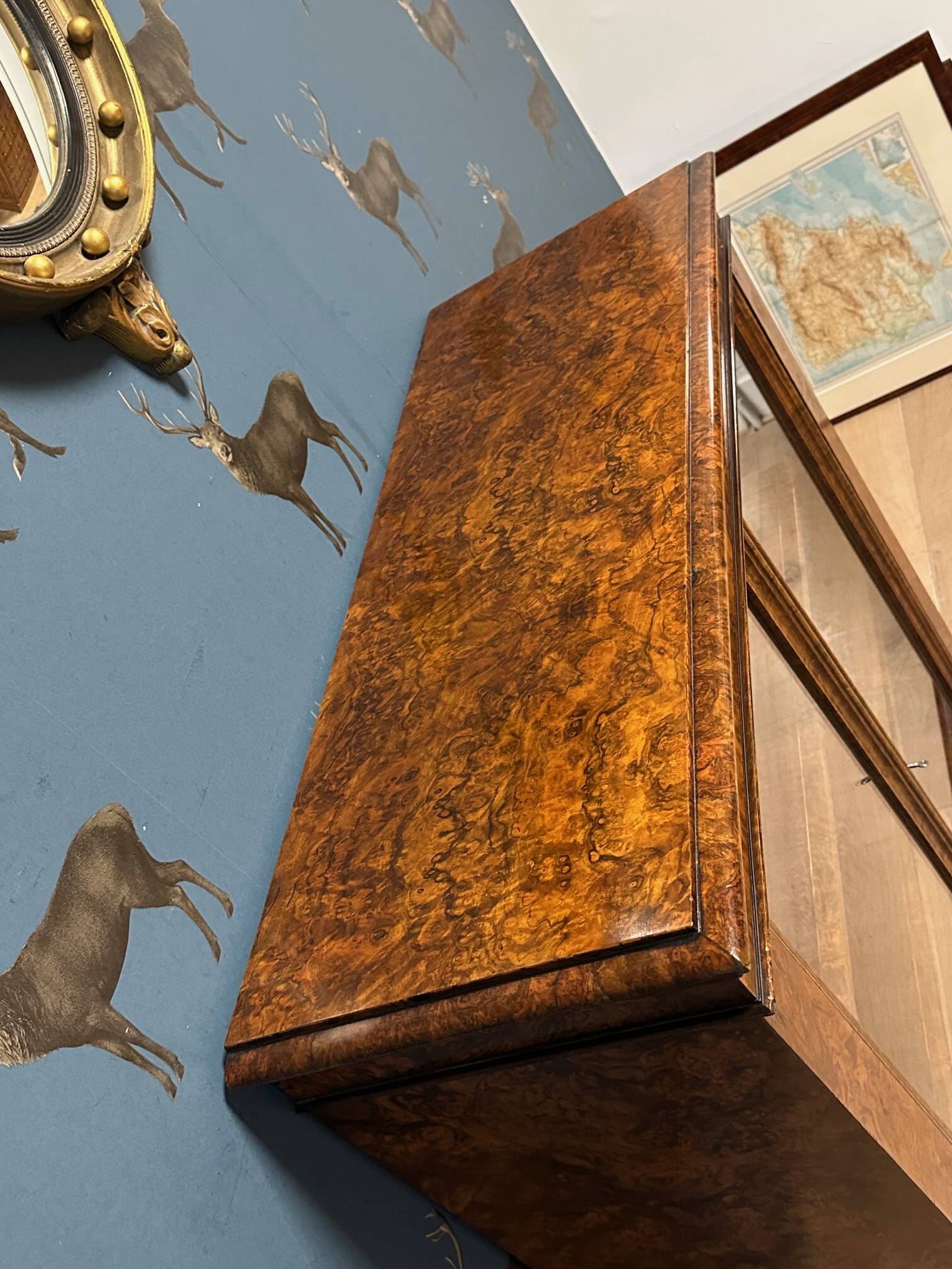 Small antique bookcase