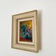 Huile sur toile dans son cadre - 33x39cm