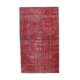 Red vintage rug 195x113cm