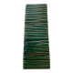 Minimalist block vase in Italian pottery from the mid-century by Bitossi, 1960s.