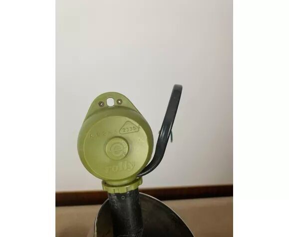 Rolly chandelier 3 blue adjustable spots, 70s