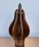 Brutalist teak wood lamp from the 1960s.
