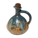 Navy blue sandstone liqueur jug