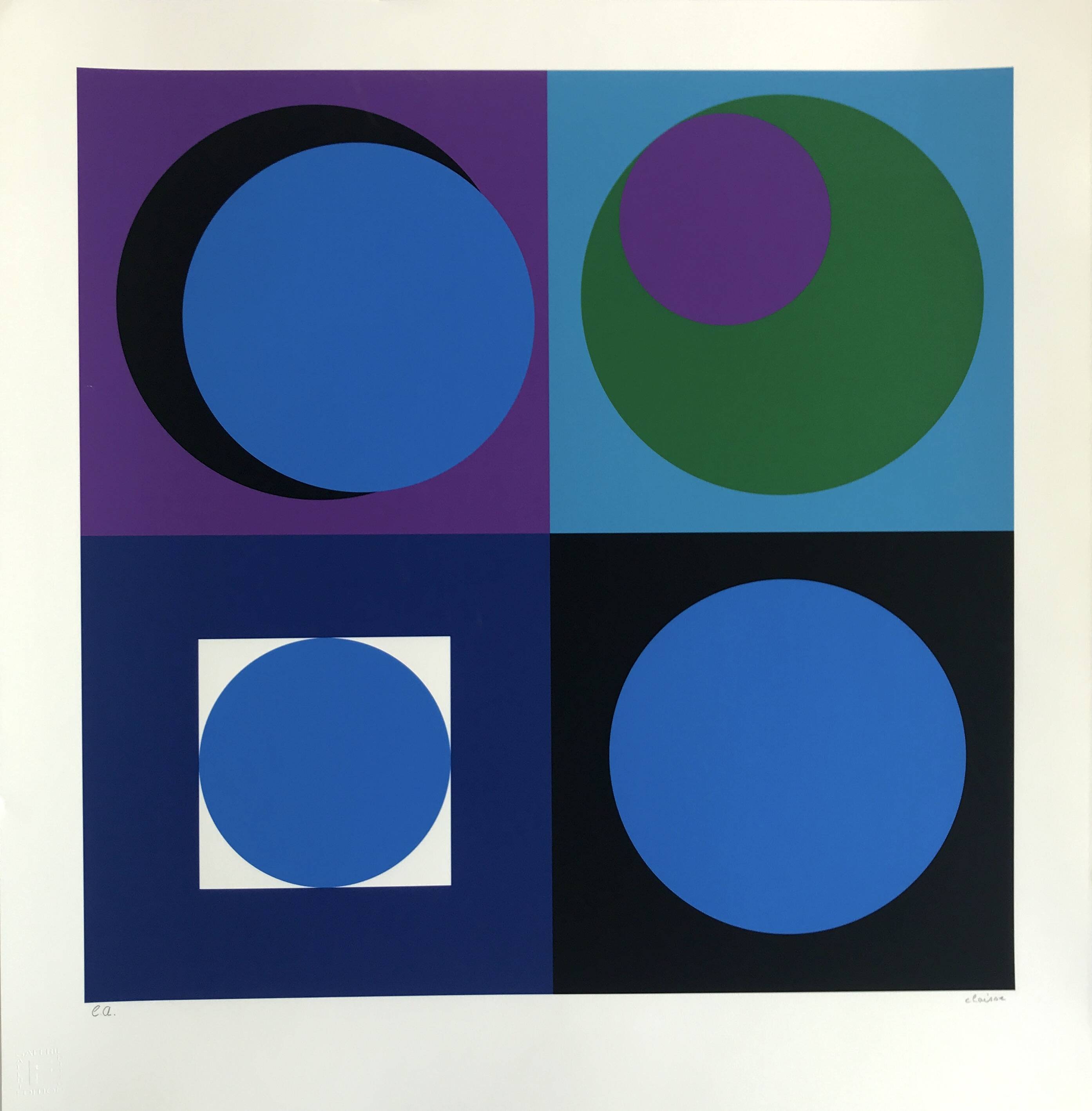 Geneviève claisse, untitled, 2014. original screenprint signed in pencil