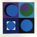 Geneviève claisse, untitled, 2014. original screenprint signed in pencil