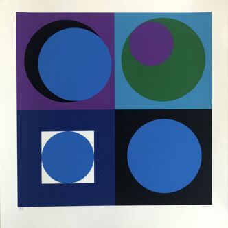 Geneviève claisse, untitled, 2014. original screenprint signed in pencil