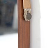 Vintage rectangular wooden mirror, Italy, 1960s.