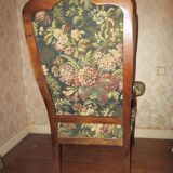 Two Voltaire armchairs