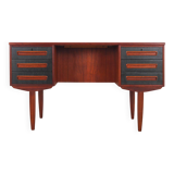 Teak desk, Danish design, 1970s, manufacturer: A.P. Møbler Svenstrup