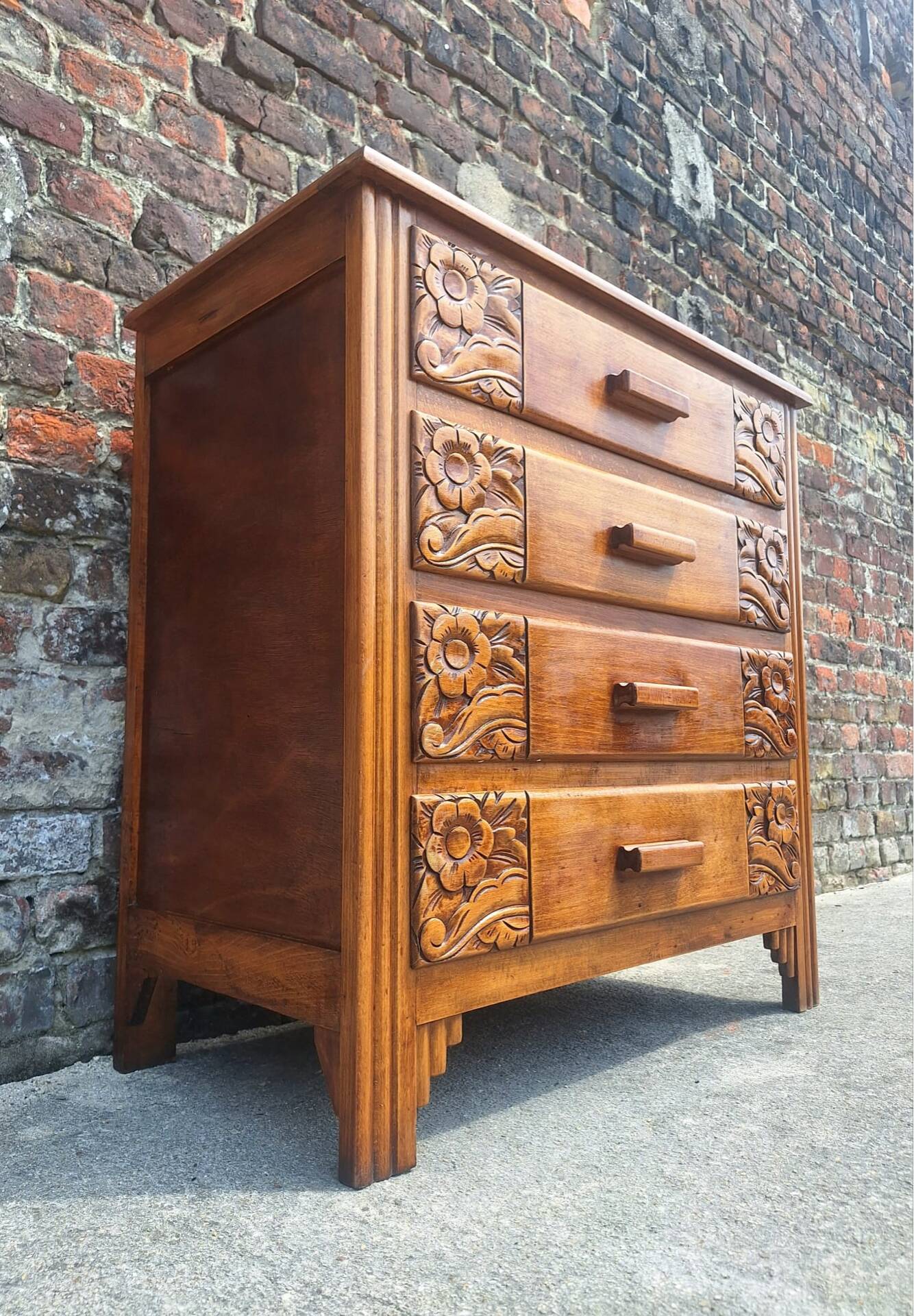 Commode art déco, meuble ancien vintage