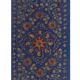 Hand knotted rug, vintage turkish rug 100x194 cm