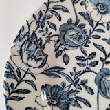 Duo assiettes anglaises Churchill – motif fleuri bleu