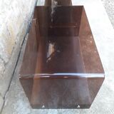Vintage Plexiglas coffee table