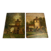 Tableaux, peinture corps de ferme