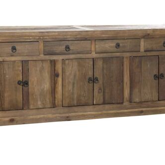 Elm chest of drawers 190x50x80 aged brown new condition