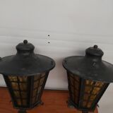 Pair of vintage lanterns