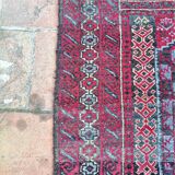 Ancient oriental prayer mat. ( 143 x 92 )