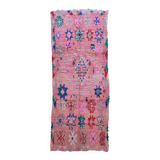 Pink Berber rug - 272 x 107 cm
