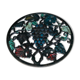 Cast iron underside