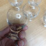 Cut glass shot glasses
