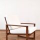Lounge chair by Juul Kristensen and danich teak lounge chair, set of 2