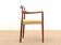 Scandinavian chair in rio rosewood