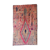 Moroccan pink carpet - 184 x 304 cm