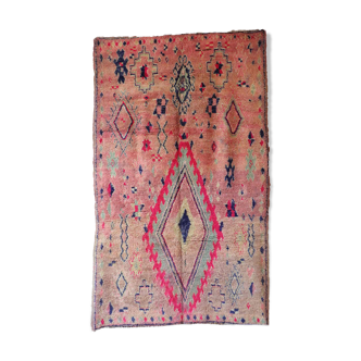 Moroccan pink carpet - 184 x 304 cm