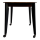 Vintage Side Table on Castor Wheels