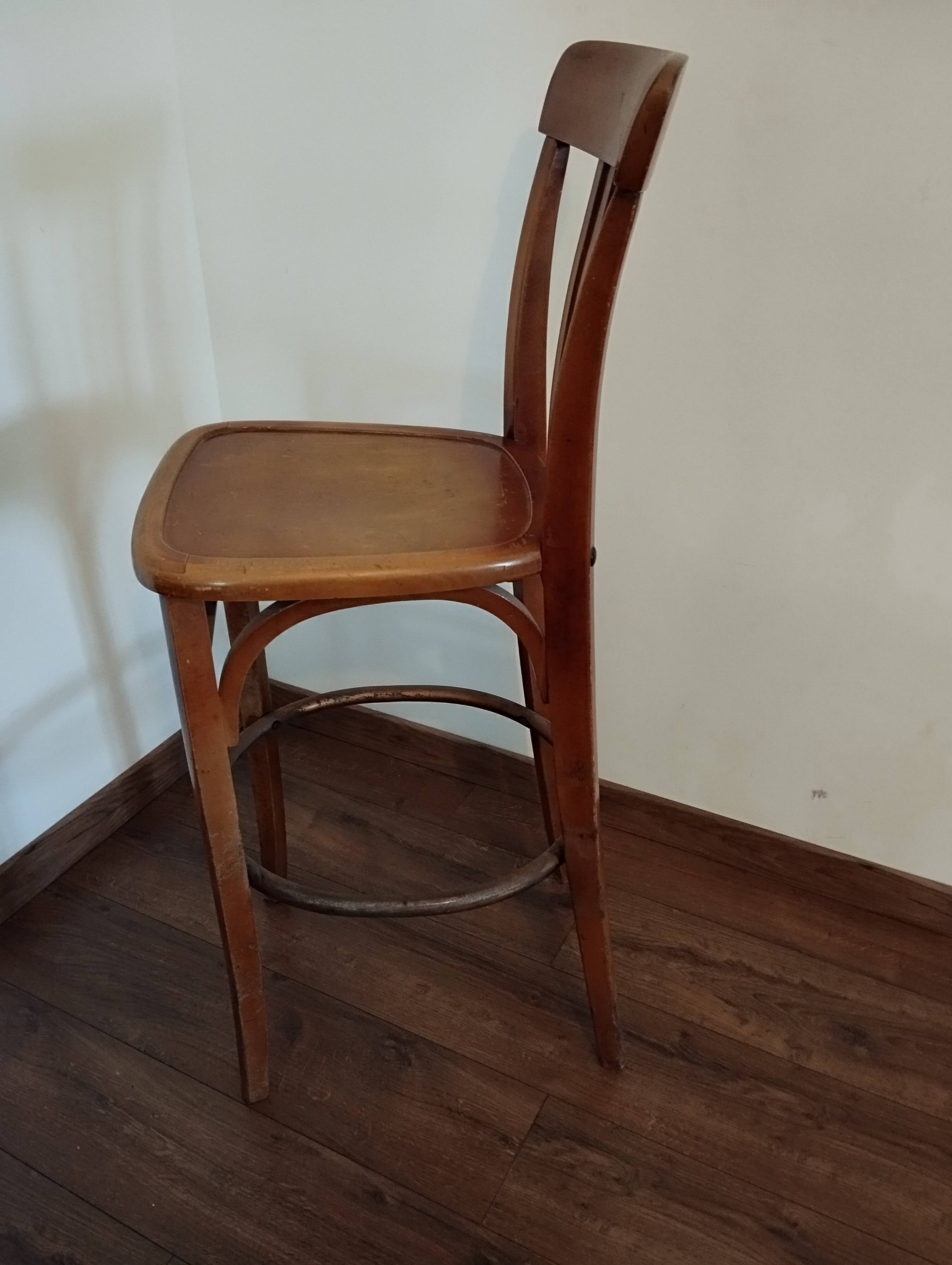 Chaise de bar années 50