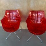 Armchairs Méridiana Driade by Christophe Pillet
