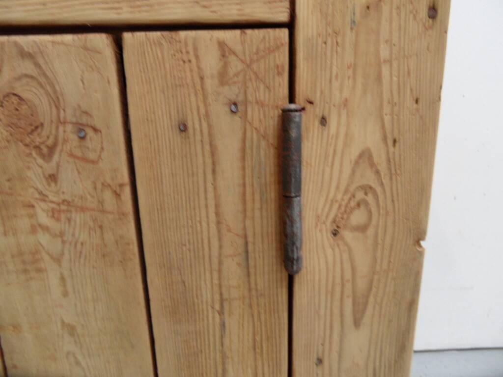 Armoire industrielle à deux portes des années 1950