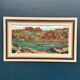 Swedish Oil On Canvas – “River View” By Tage Törngren