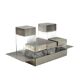 Hollywood regency Cruet-set, Manifattura Zani Italy, 1970s.