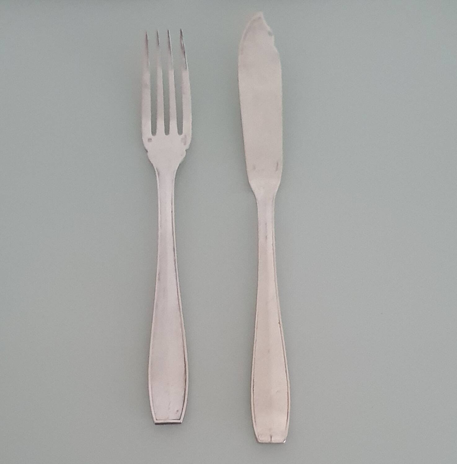 Christofle fish cutlery set