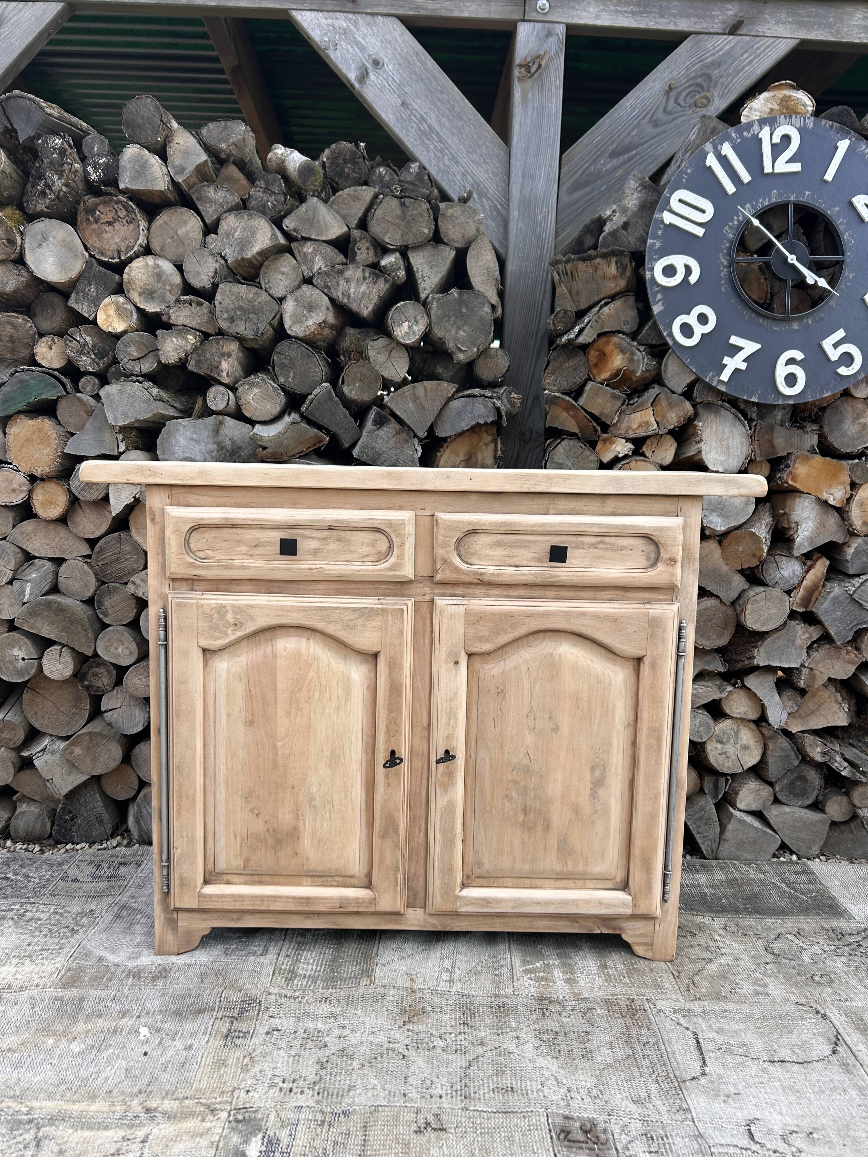 Solid oak sideboard