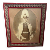 Photo ancienne Soldat Alsacien en Garde Impérial Prussien