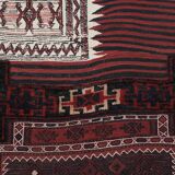 Vintage Turkish Oushak Rug Handwoven 95x235 cm