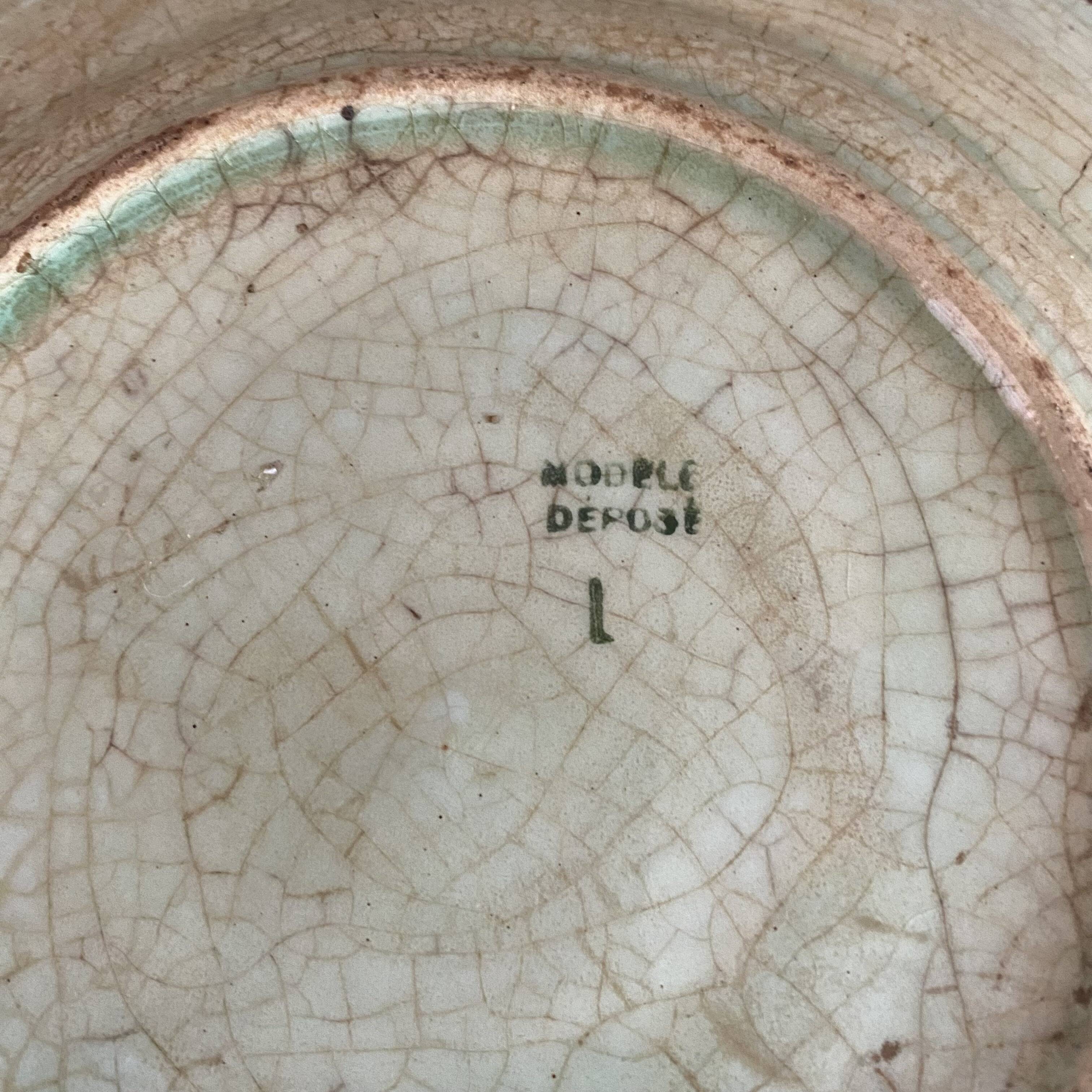 Plate of St Amand cherry slip