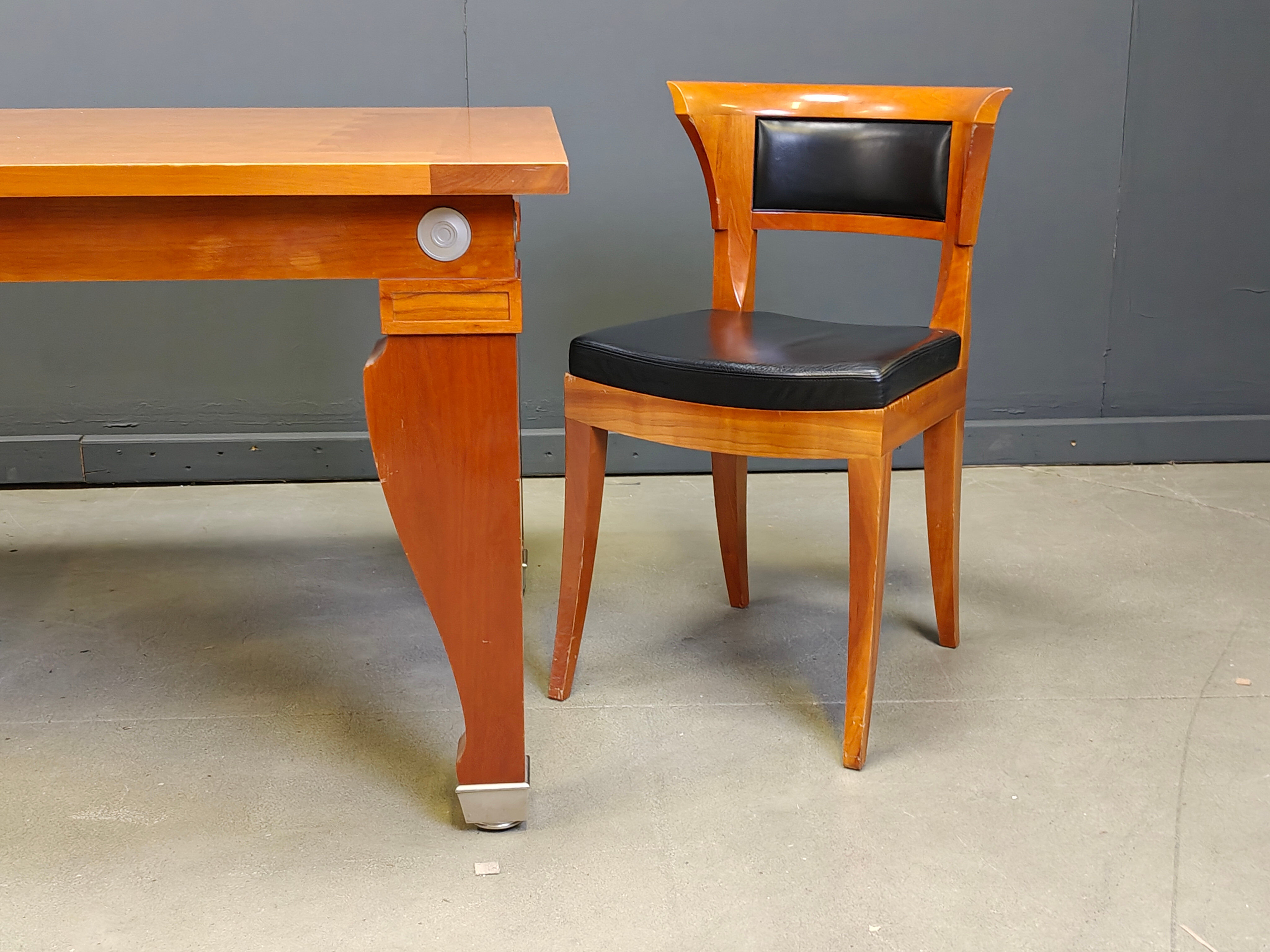 Mensa Magna dining table by Leon Krier for Giorgetti, 1990s