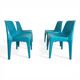 Set of 4 Schröder & Henzelmann Space Age Dining Chairs, 1970