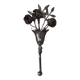 Old metal hook "old roses"