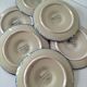 6 oyster plates Henriot Quimper decor 137 hand-painted