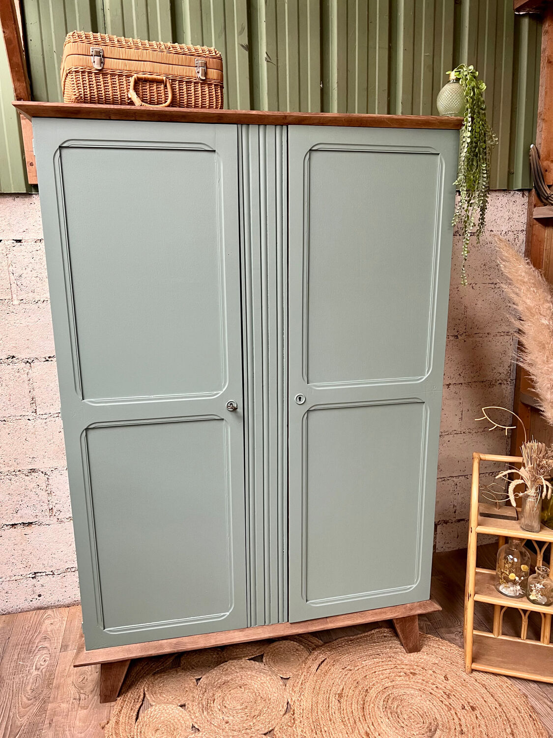 Vintage wardrobe restyled