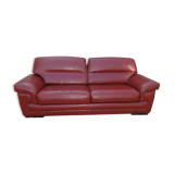 Buffalo leather sofa by Cinna